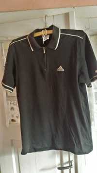 Koszulka polo Adidas czarna rozmiar L