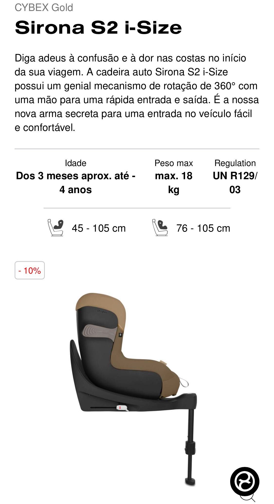 Cybex Sirona S2 i-Size