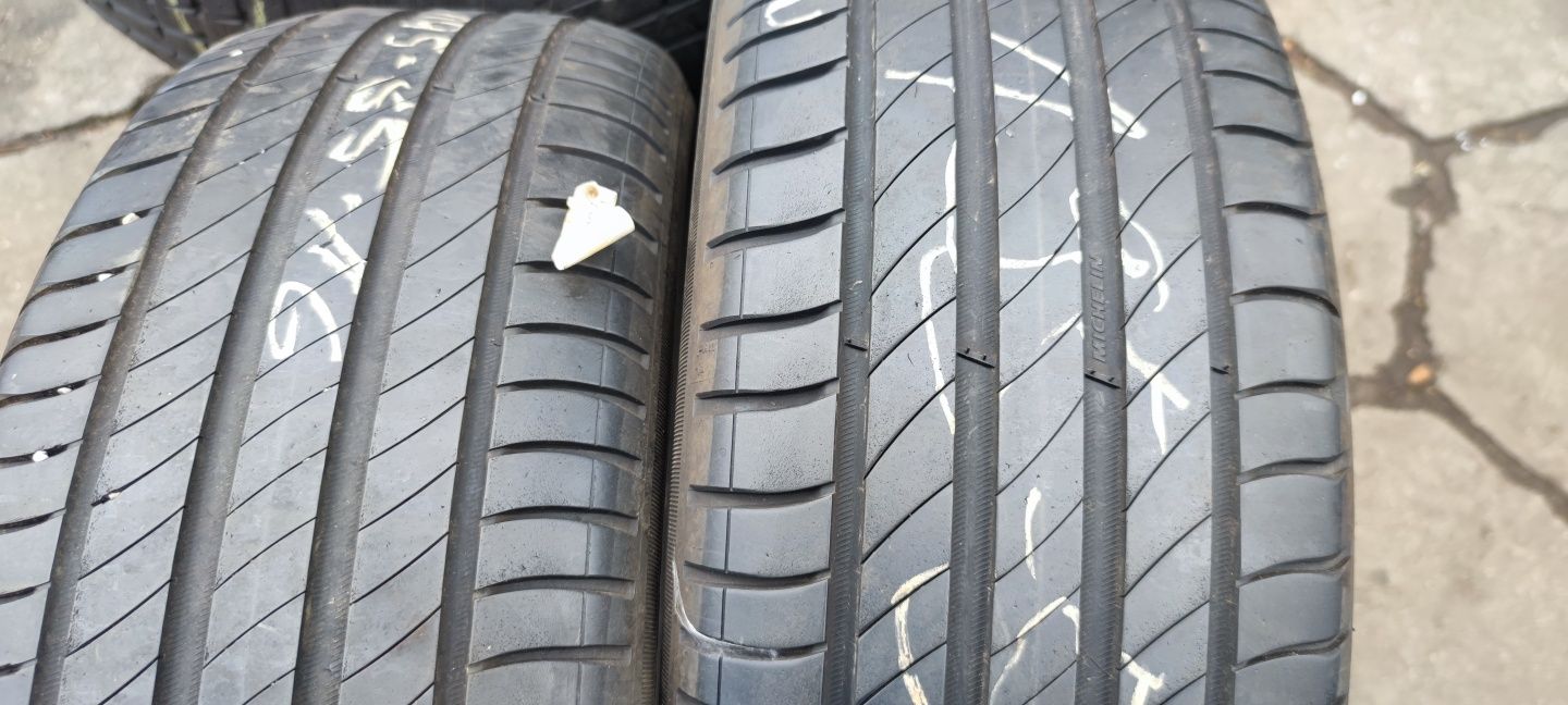 opony lato 195x55x16 MICHELIN 2szt 300zł 2019r