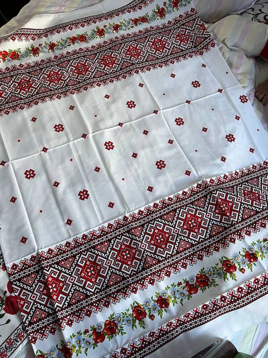 Скатертина 1шт, 100% бавовна, 110×150