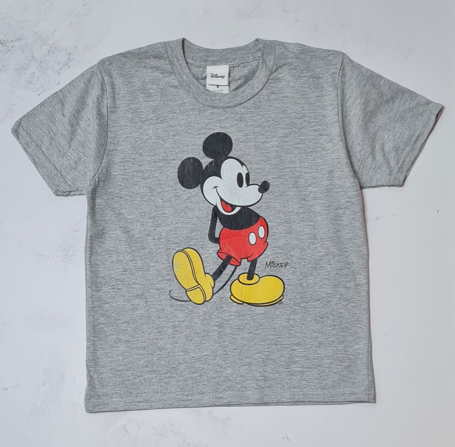 T-shirt koszulka bluzka szara myszka mickey disney 116cm