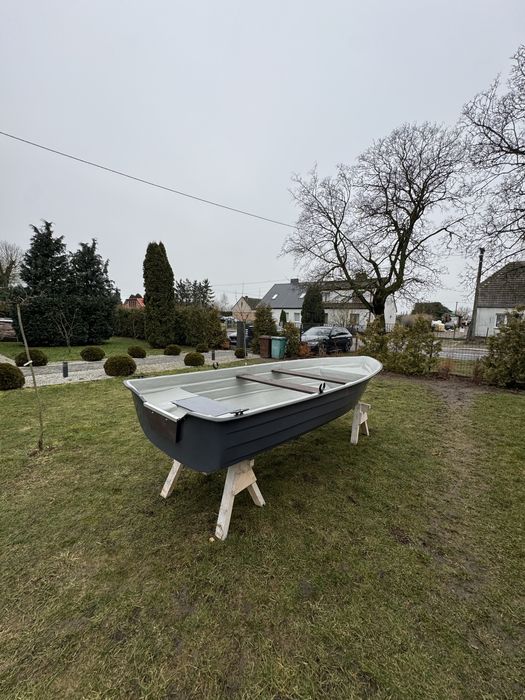 Wiosłowa wędkarska łódka 380cm x150cm 4 osobowa lodka łódź łodzie