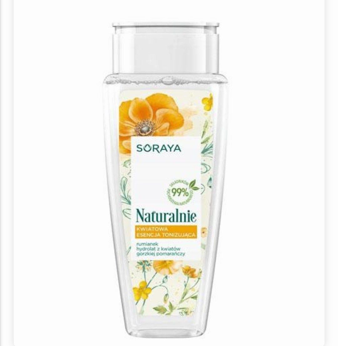 Soraya, Naturalnie, kwiatowa esencja tonizująca, 200 ml