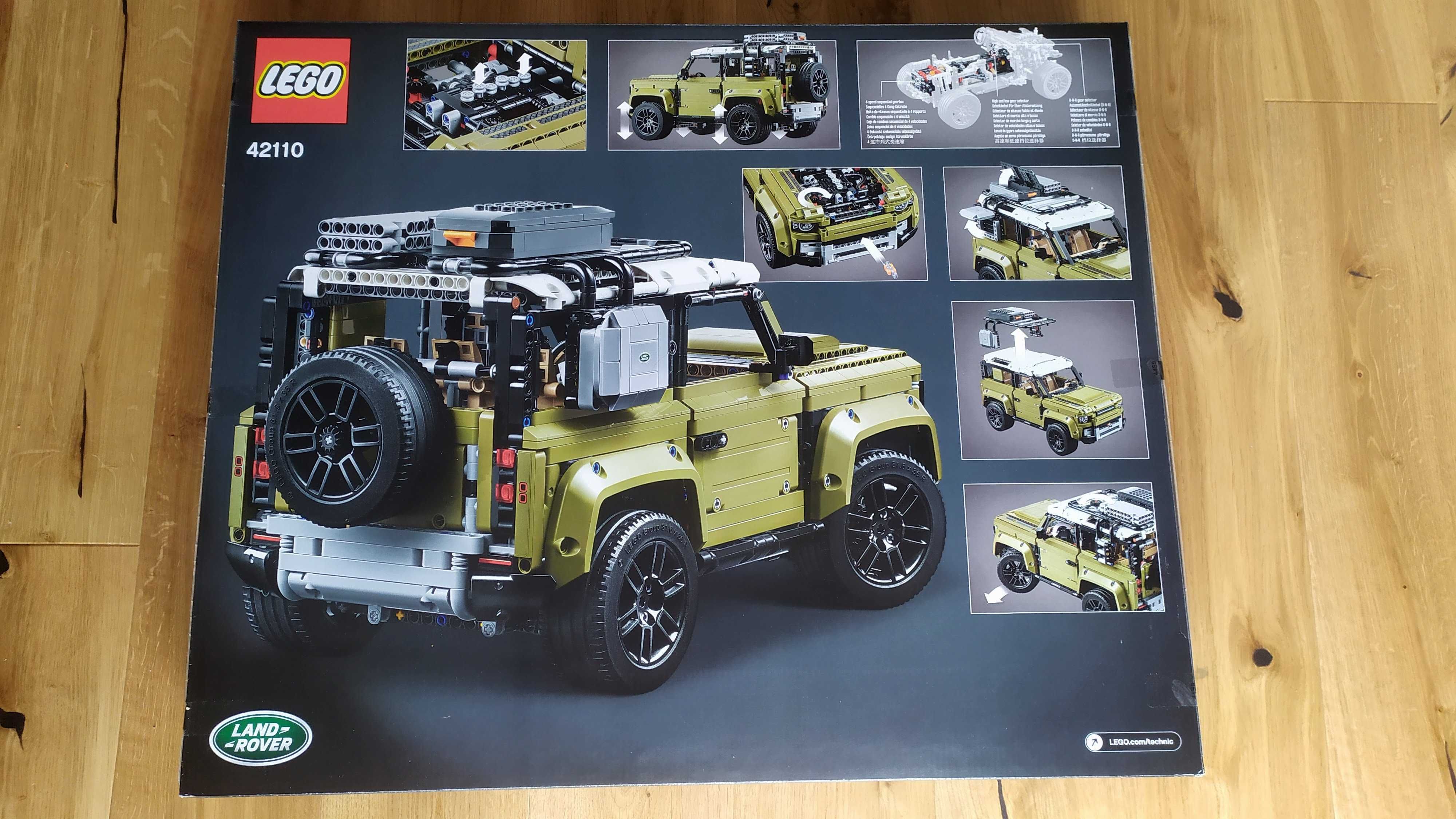 LEGO Technic Land Rover Defender 42110 - Nowy, plomby producenta