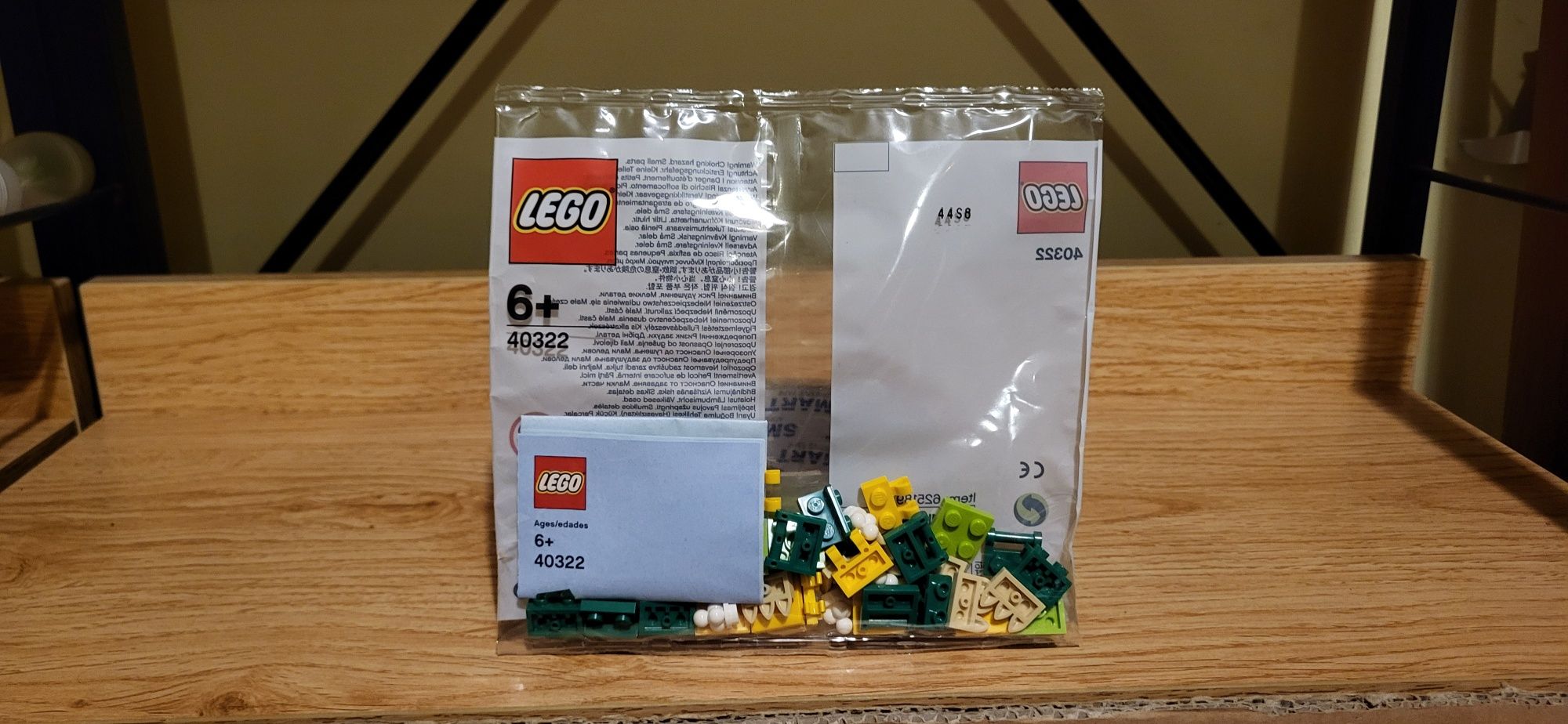 Lego 40322 Minibudowa gąsienica saszetka z klockami