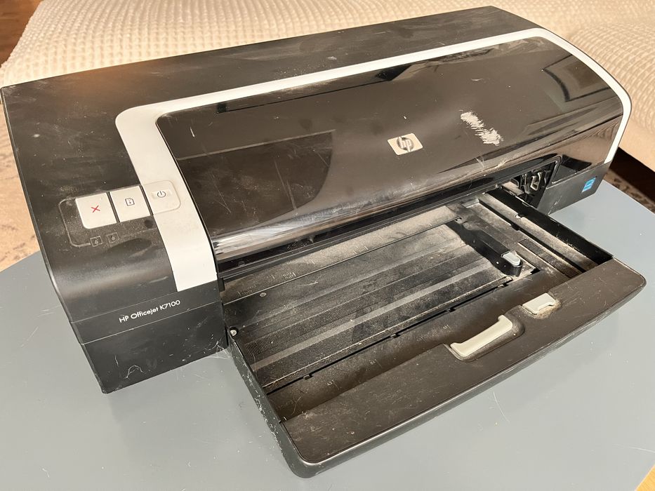 Drukarka atramentowa A3 hp k7100 uszkodzona