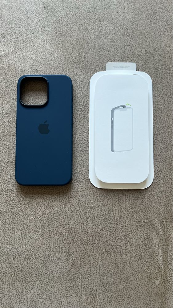 iPhone 13 Pro Capa Silicone Azul