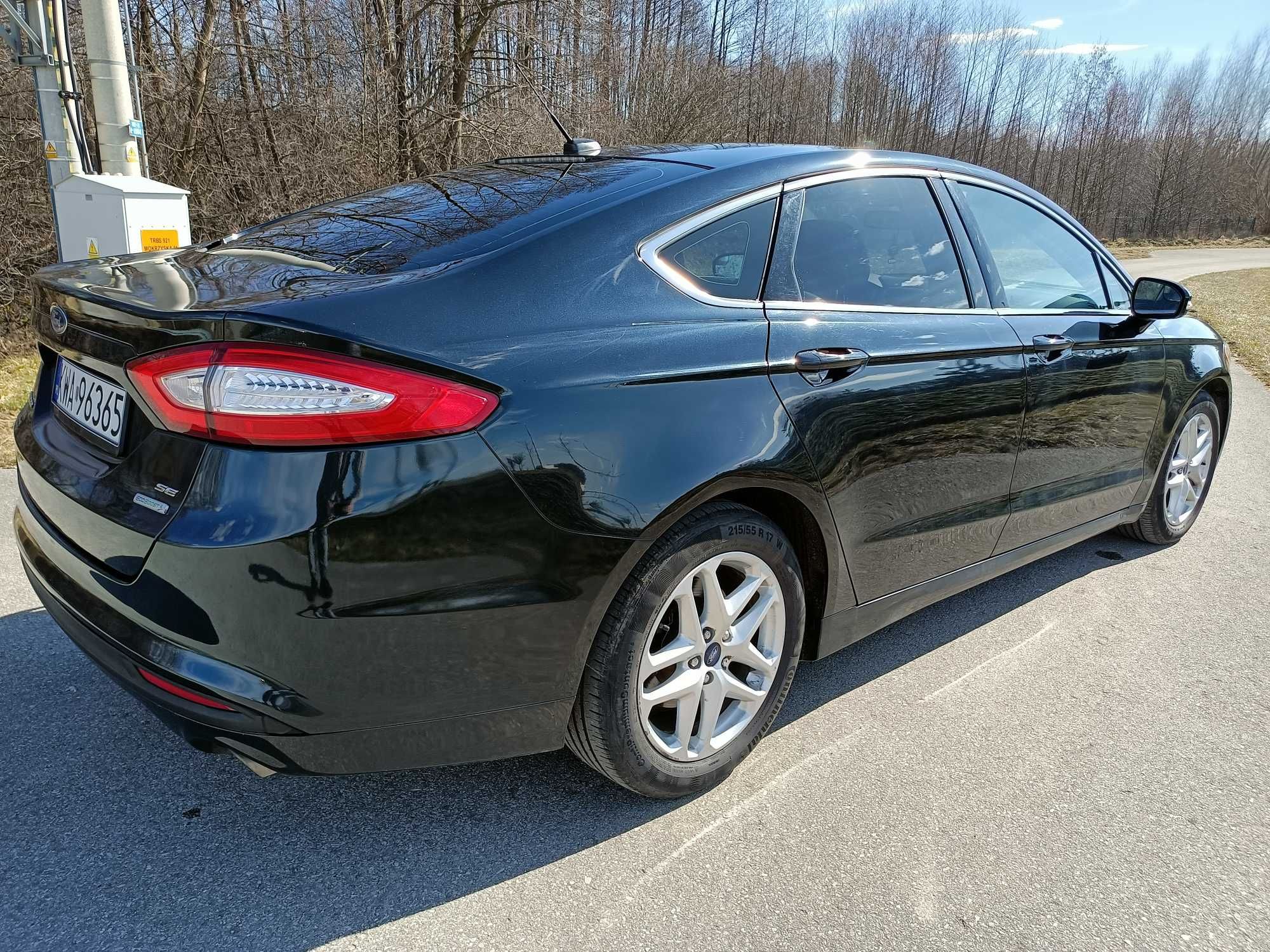 FORD MONDEO MK5 *FUSION*180KM ŁADNY*Skóra*Fotele z pamięcią grzane*ALU