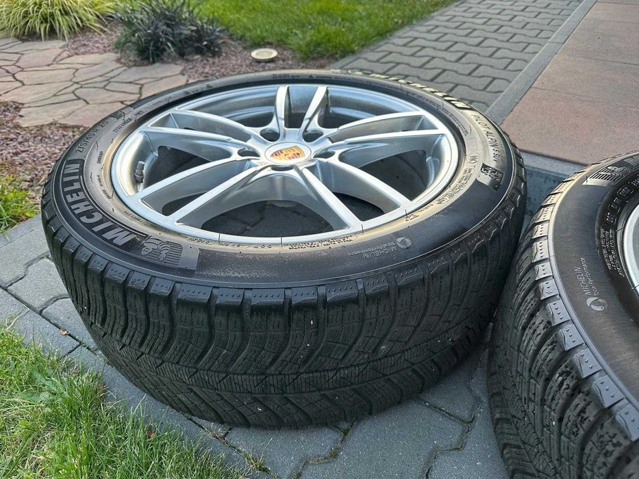 Felgi 20" Porsche OE 9Y0 Michelin Pilot Alpin5 SUV koła zimowe Cayenne