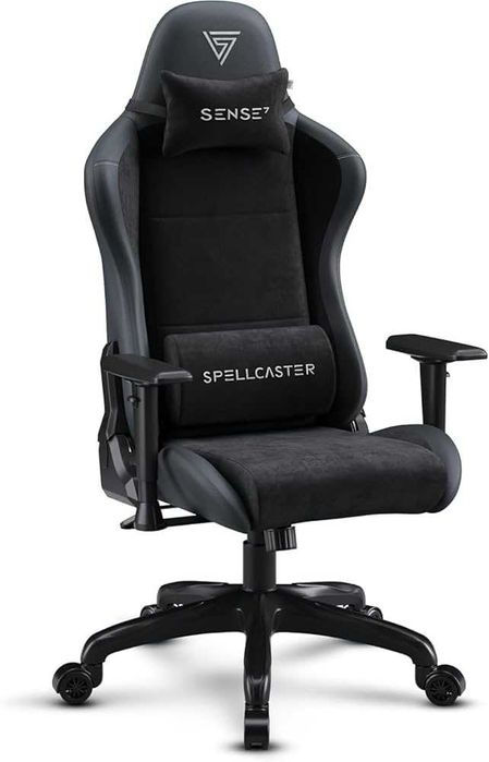 Fotel SENSE7 Spellcaster Senshi Edition XL czarny (prawie jak nowy)