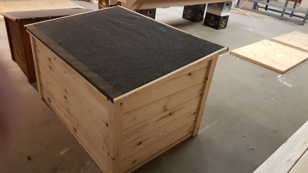 Buda dla psa ocieplona bardzo duża xxl