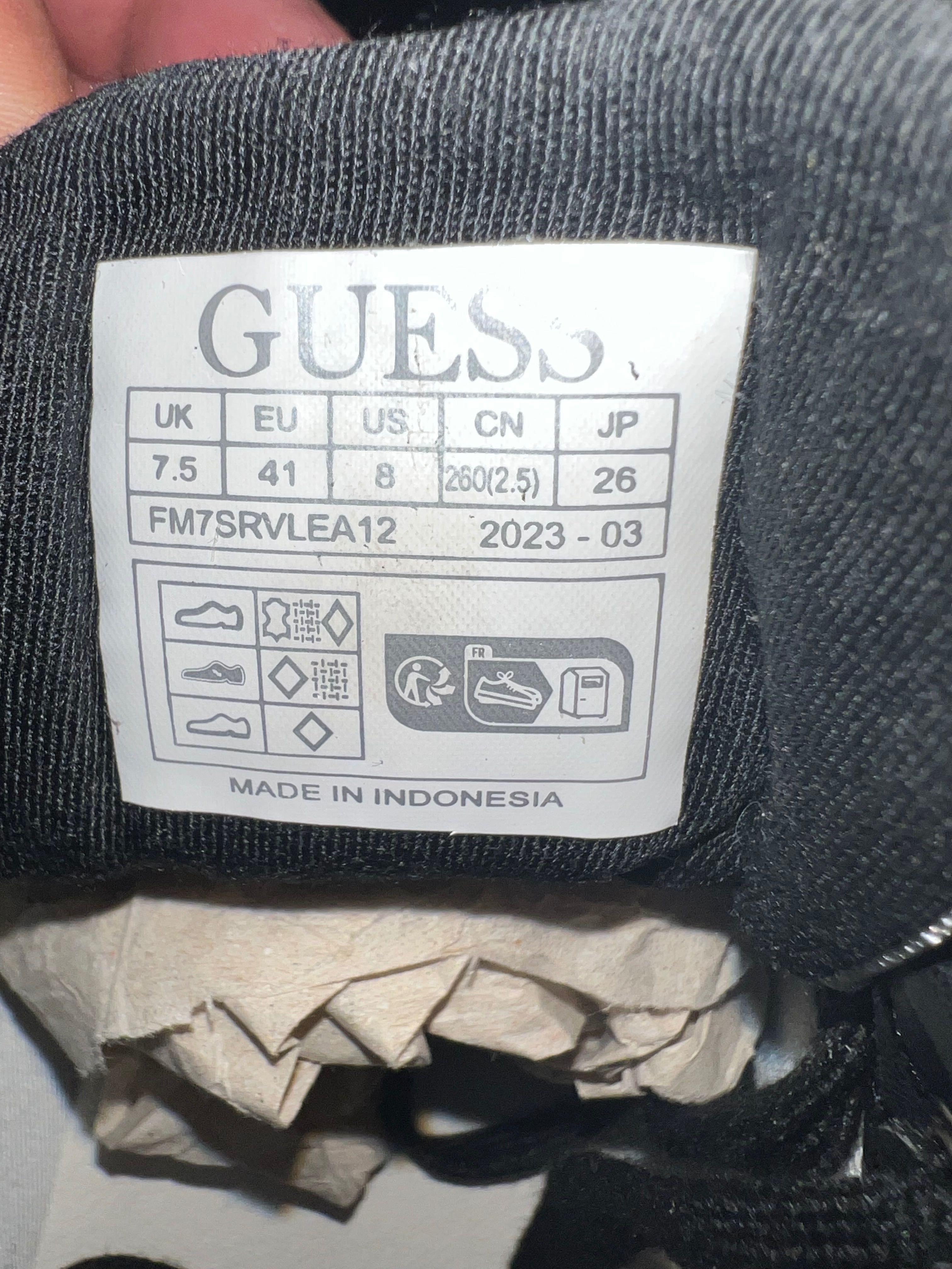 Кеди Guess Strave р. 41 CK Кросівки Натуральна Шкіра Оригінал Нові