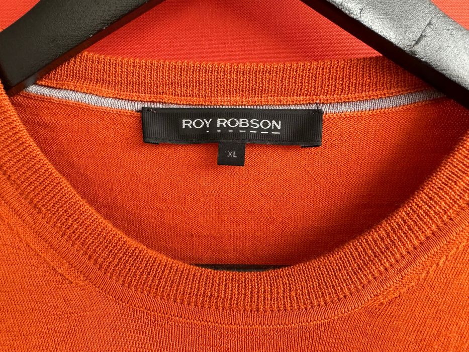 Roy Robson чоловічий шерстяний вовняний світер светр кофта розмір L XL