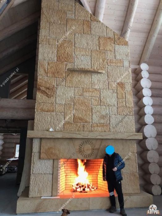 ~7~ Kamień naturalny na elewację, piaskowiec, płyta 30/30/4