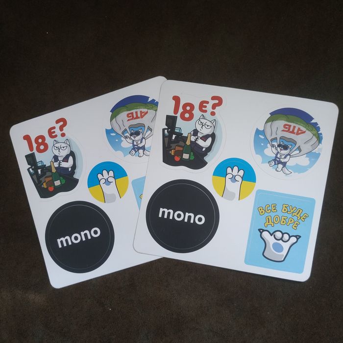 Стикеры Монобанк