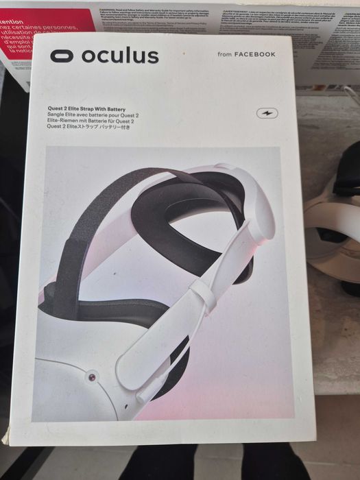 Meta Quest 2 128GB + Fita Elite c/ Bateria Oficial (com garantia)
