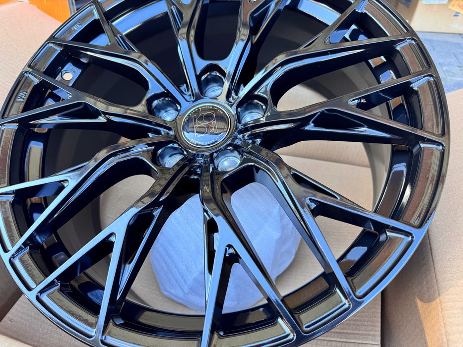 Нові Чорні титани R18 5x112 Mercedes BMW Audi VW SKoda Seat литі диски