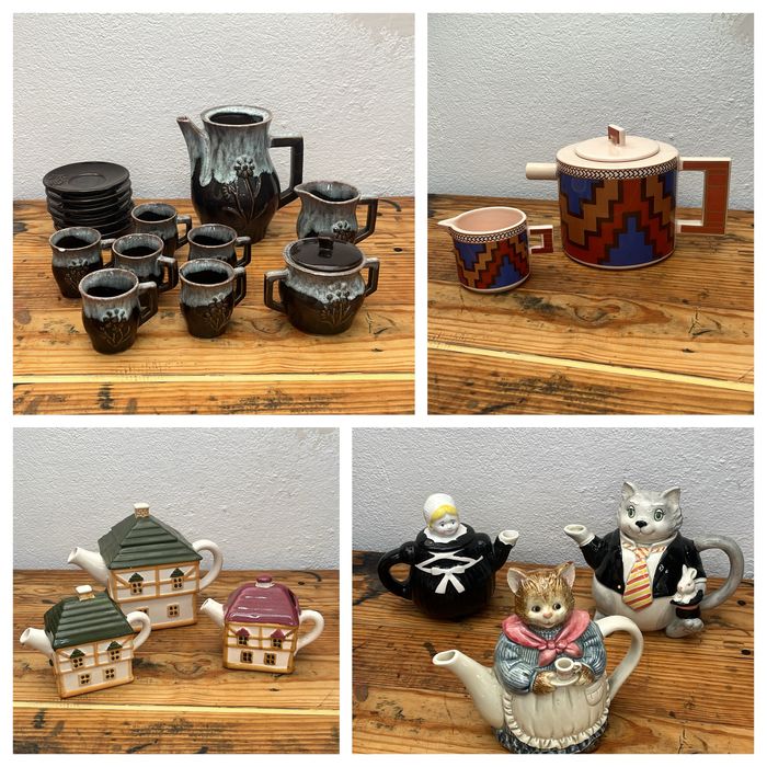 Variadas peças de decoração