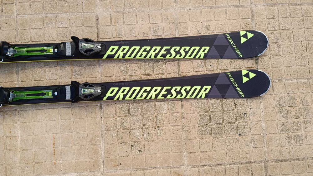 Skis Fischer F17 Progressor 167cm + Brake Fischer RS10