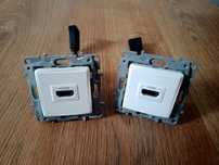 Legrand gniazdko HDMI białe