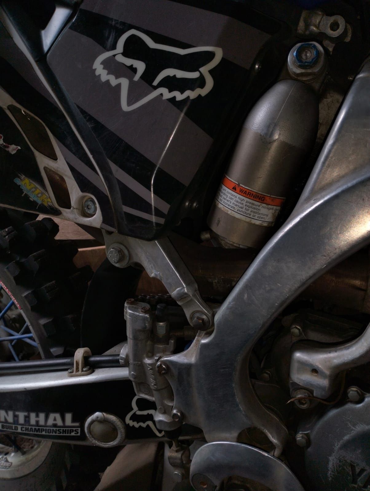 Yamaha WR250F, 2008року