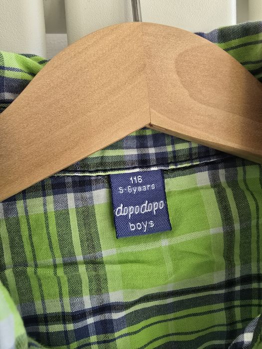 koszula w kratkę w idealnym stanie