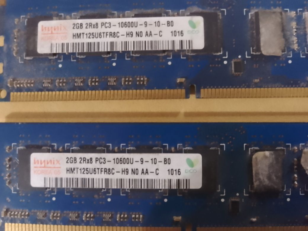 оперативга пам'ять Hynix 4gb(2x2gb) 1333 MHz