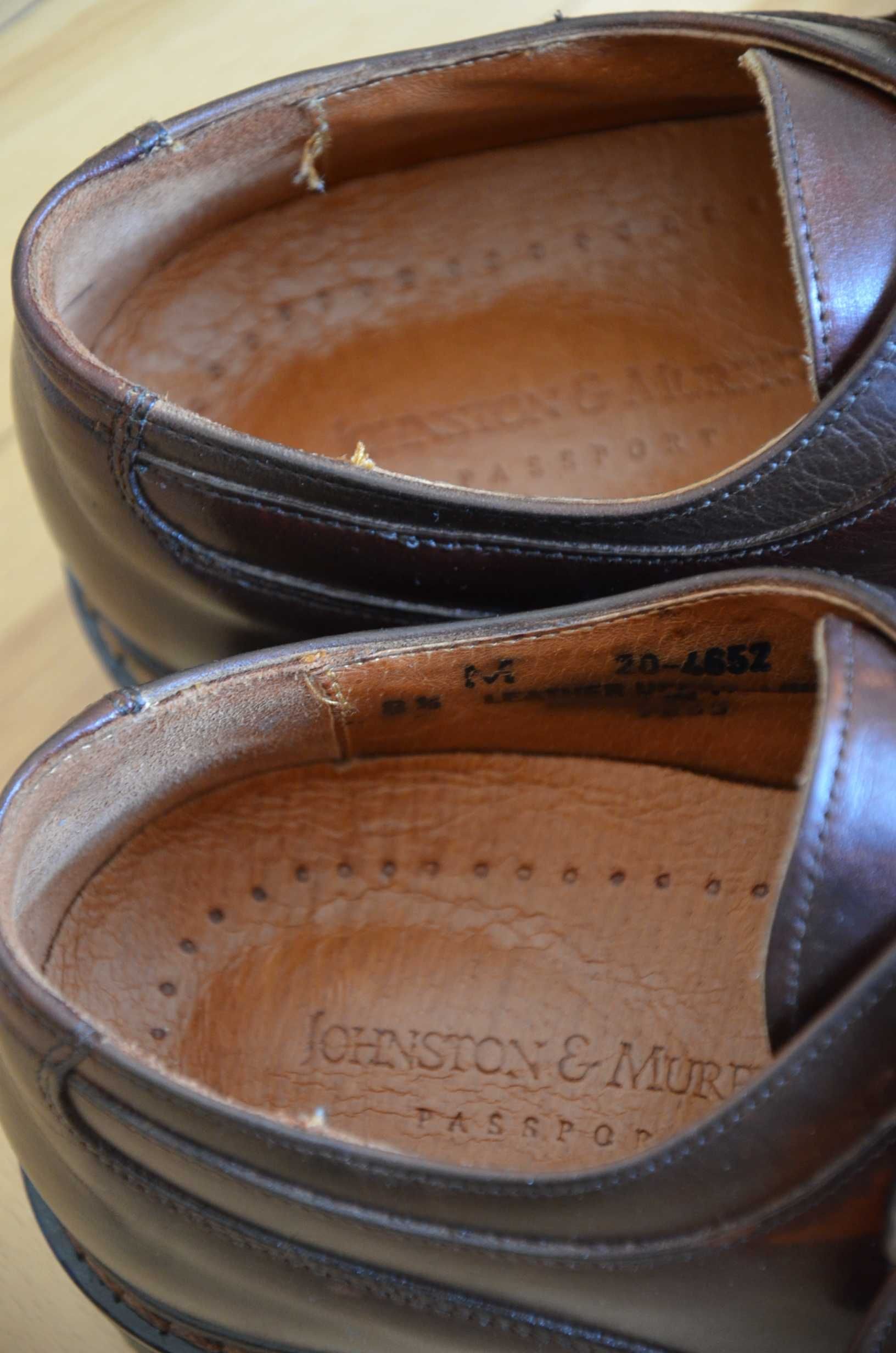 Buty casual monki Johnston & Murphy USA  EU 40,5 UK 6,5 super stan !