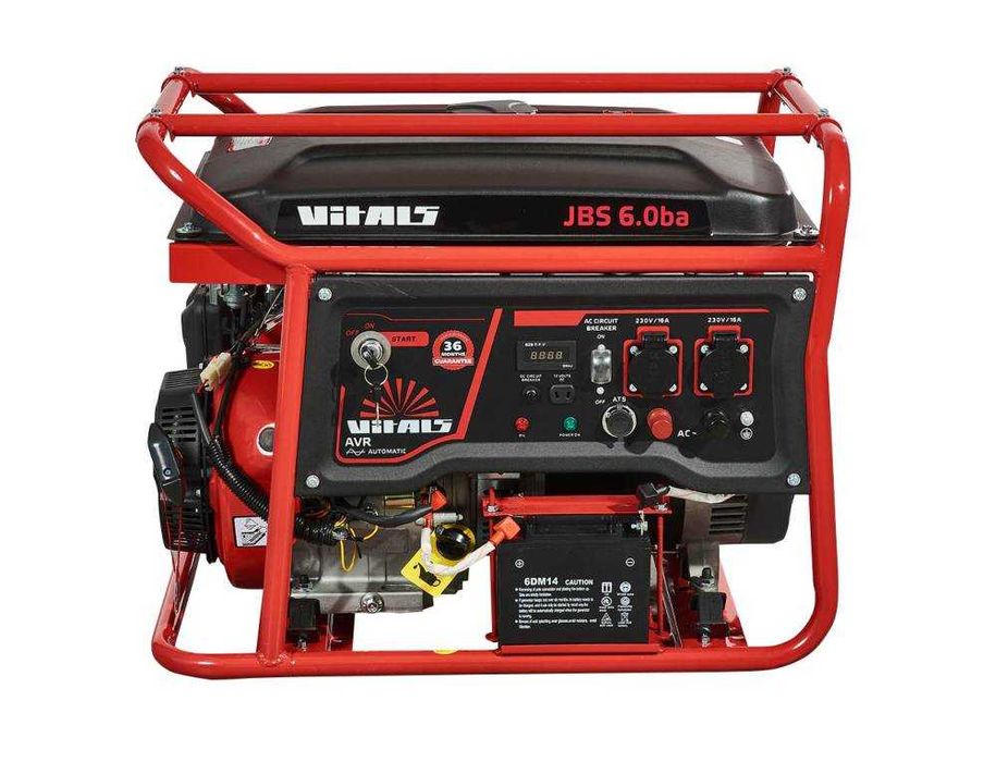 УЦІНКА! Генератор бензиновый Vitals JBS 6.0ba
