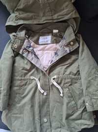 Kurtka Parka  wiosenna  Zara Khaki  rozm.98