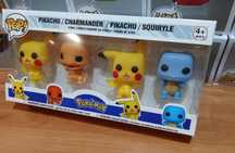 Pack conjunto de figuras Pokémon novas em caixa