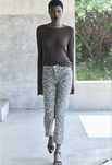 Джинсы штаны леопардовые zara 36