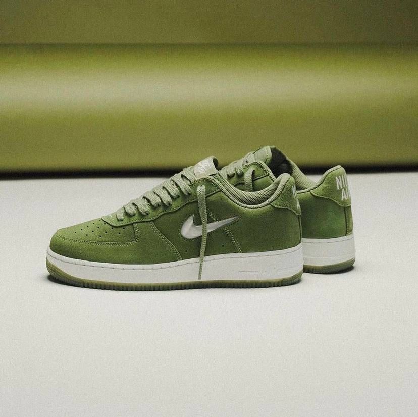 ОРИГІНАЛ | Кросівки nike air force 1 low retro oil green, форсы найк