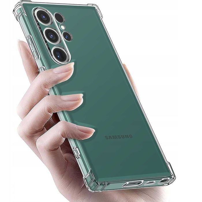Etui Anti-Shock do Samsung Galaxy S23 Ultra + Szkło Hartowane