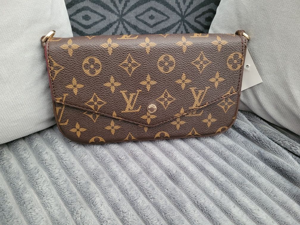 Kopertówka damska torebka monogram louis vuitton lv