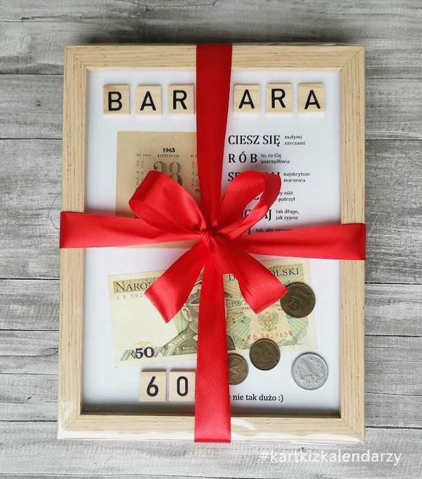 Kartka z kalendarza 1963 oryginalna