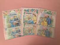Conjuntos Papéis de Carta Perfumados Anos 80 muito bonitos