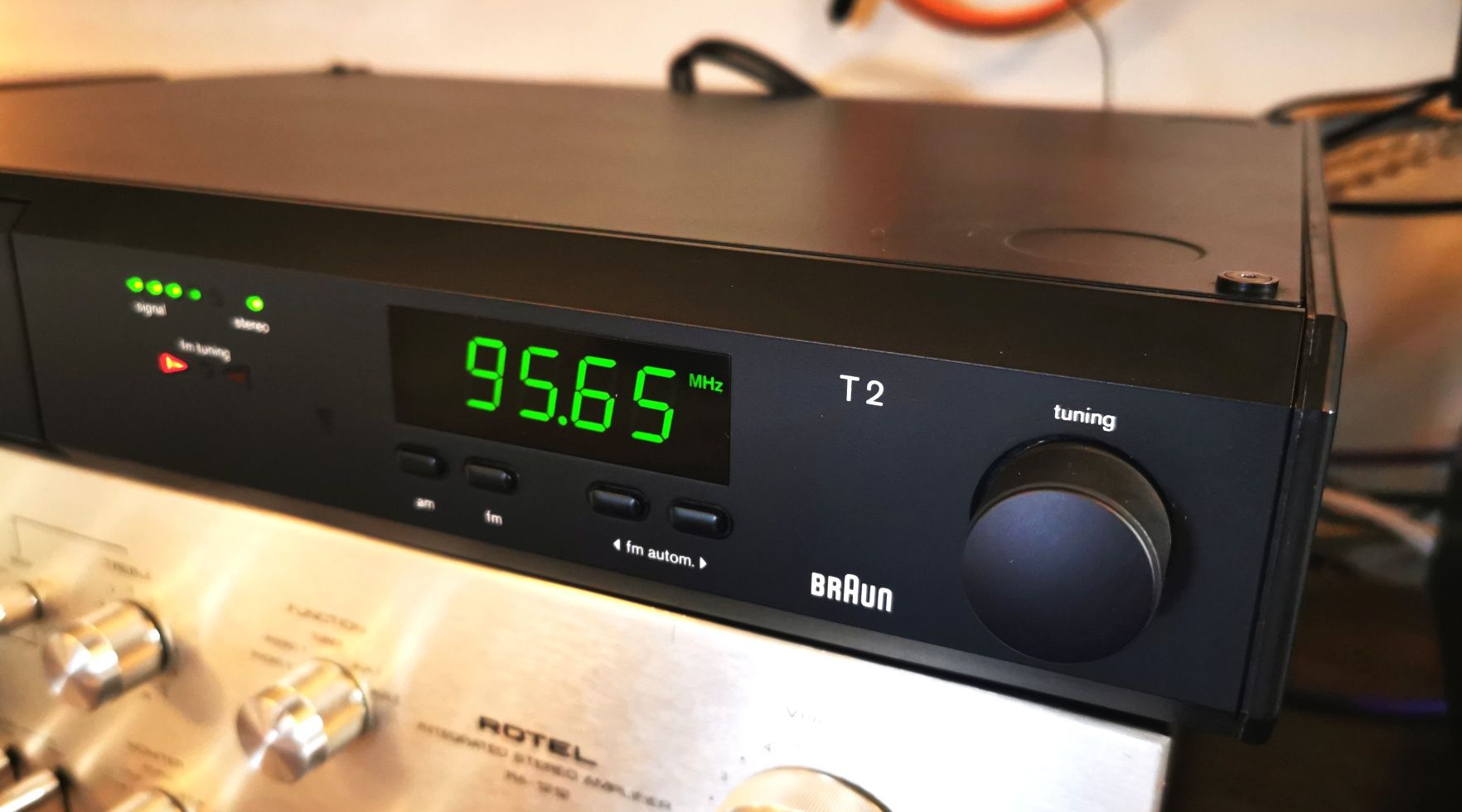 Tuner radio Braun T2 atelier vintage kultowy tuner