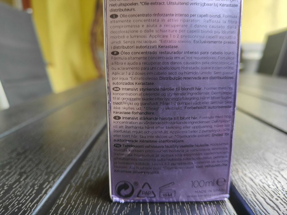 Sprzedam olejek marki Kerastase Blond Absolu 100ml