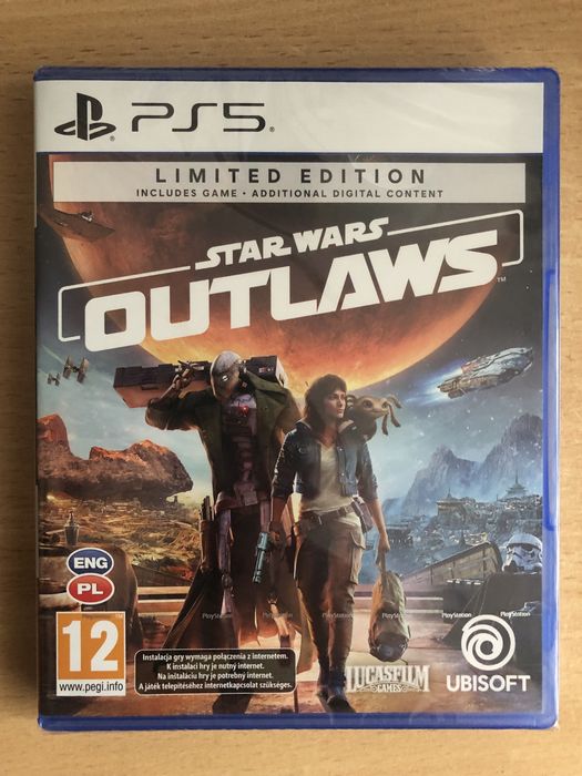 Star Wars Outlaws ps5 nowa w folii