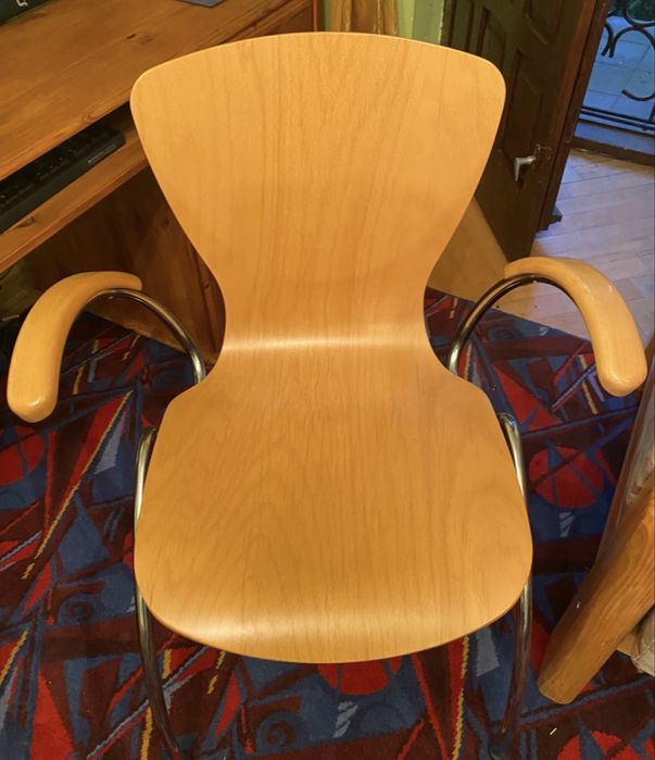 Krzesło do biurka drewniane