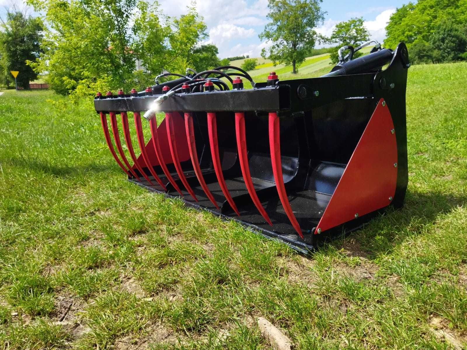 Krokodyl do tura ciągnika/ ładowarki do obornika widły łycha 2.4m 2.2m