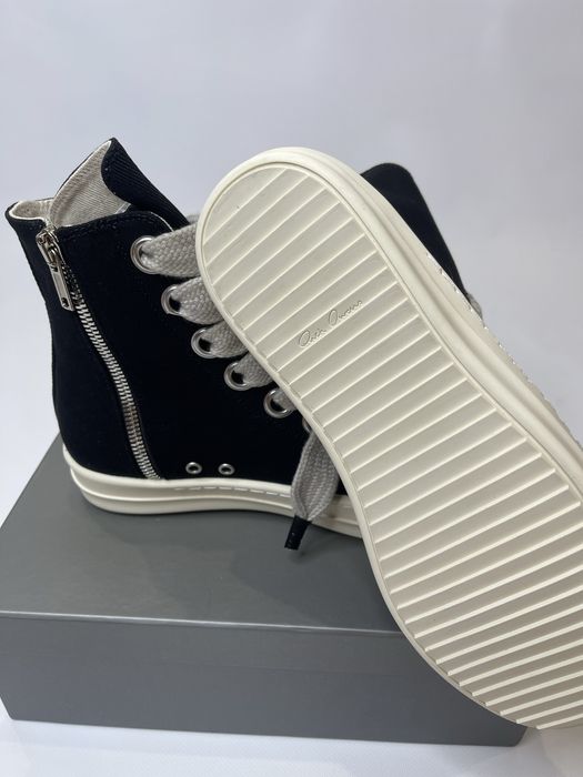 Кеди Rick Owens Ramones Jumbo High/DRKSHDW/size 41,42,43,44/якість 1:1