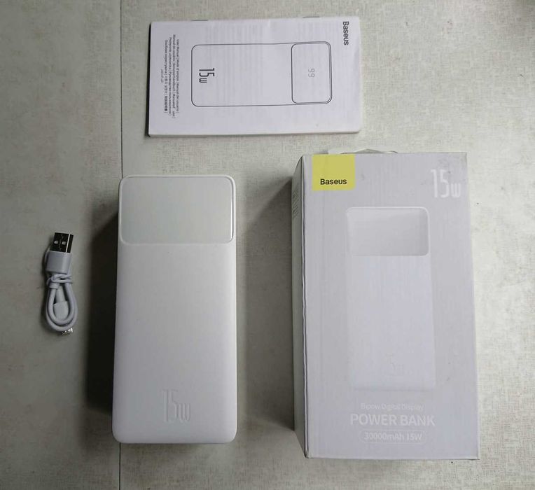 Baseus повербанк 30000 mAh