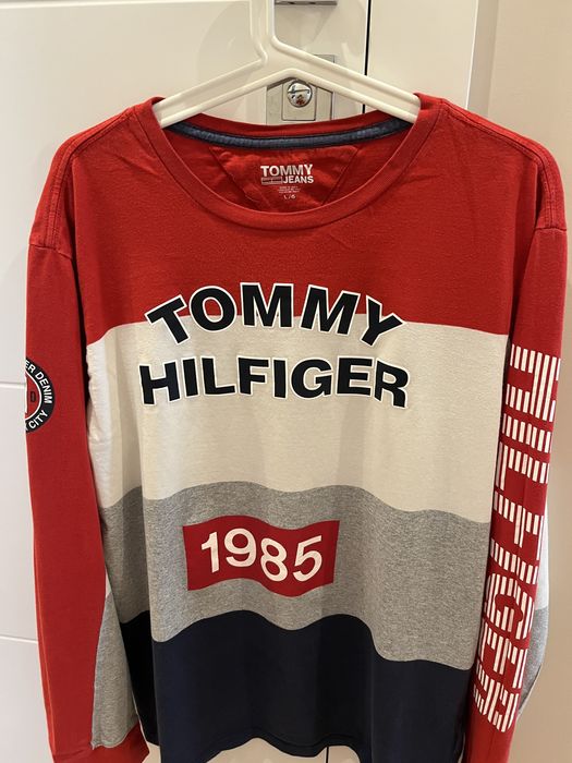 Super bluzka z długim rękawem Tommy Hilfiger L/ XL