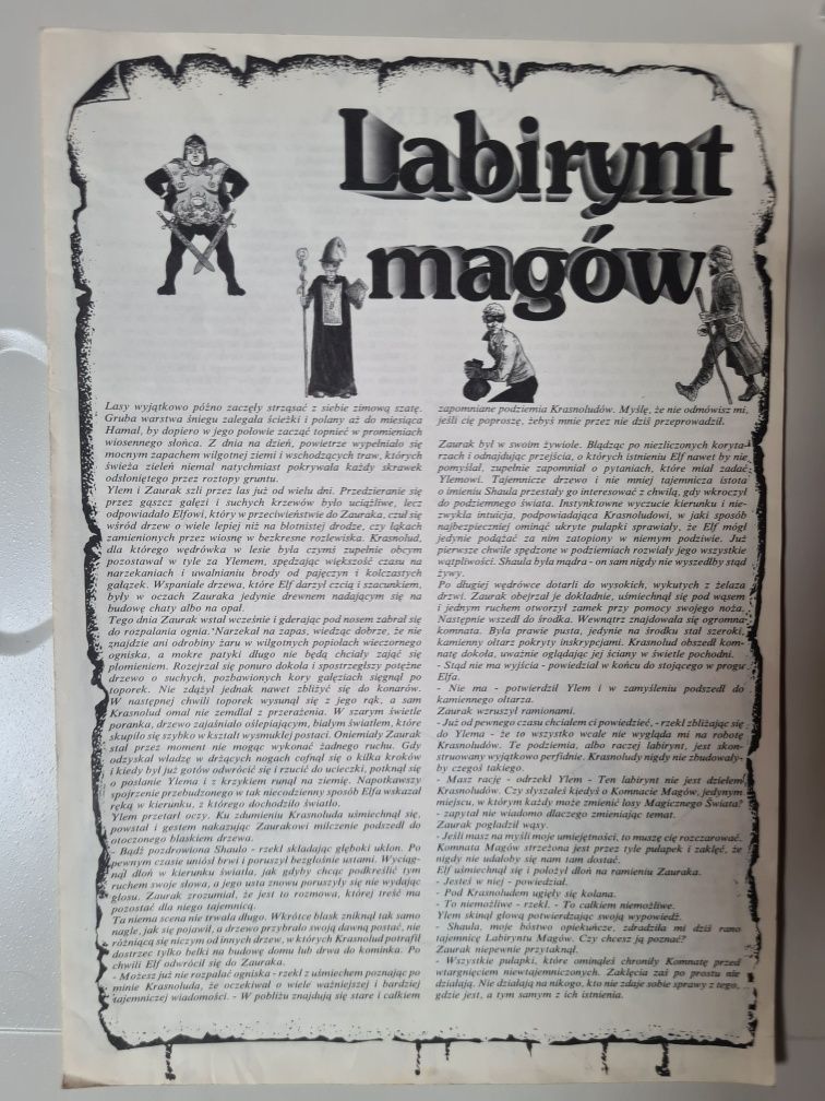 Gra planszowa Labirynt Magów SFERA Magiczny miecz