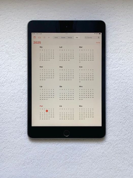 iPad Mini 5 w kolorze Space Gray - pamięć 256 GB, moduł Wi-Fi