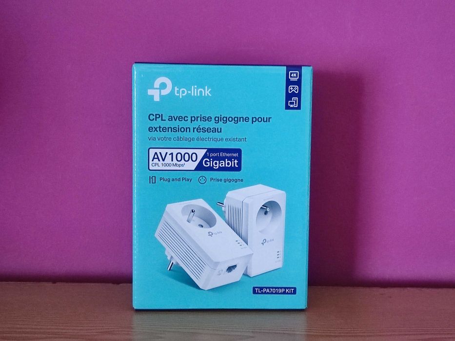 Kit 2 Adaptadores TP-Link AV1000 CPL
