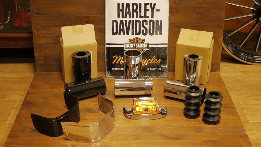 Элементы декора для мотоциклов Harley-Davidson