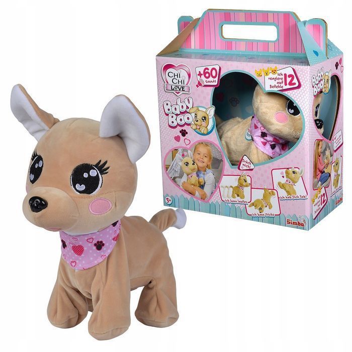 Interaktywny Piesek Simba Chi Chi Love Baby Boo 30 Cm Niemiecki